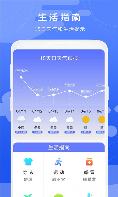 天气象预报截图2